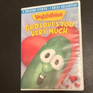 3/$15 VeggieTales DVD - God Loves You Very Much